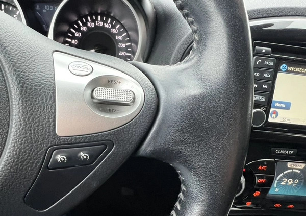 Nissan Juke cena 68900 przebieg: 103000, rok produkcji 2018 z Rydzyna małe 562